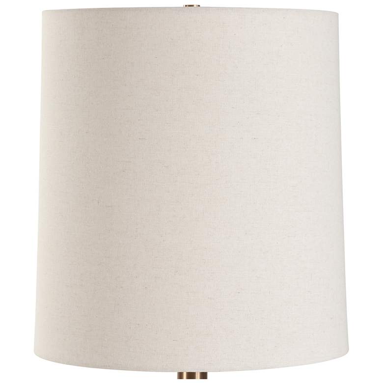 Image 3 Uttermost Bower 34 1/2" Matte Black Ceramic Table Lamp more views