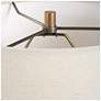 4_Uttermost Bower 34 1/2" Matte Black Ceramic Table Lamp more views