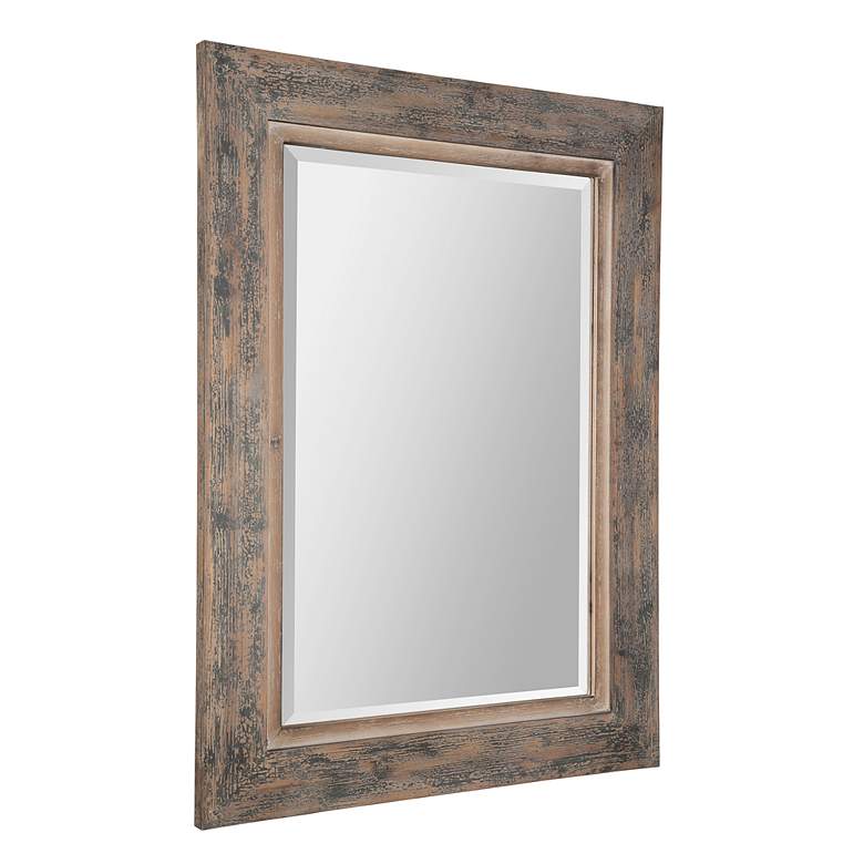 Image 3 Uttermost Bozeman 38" High Slate Blue Wall Mirror more views