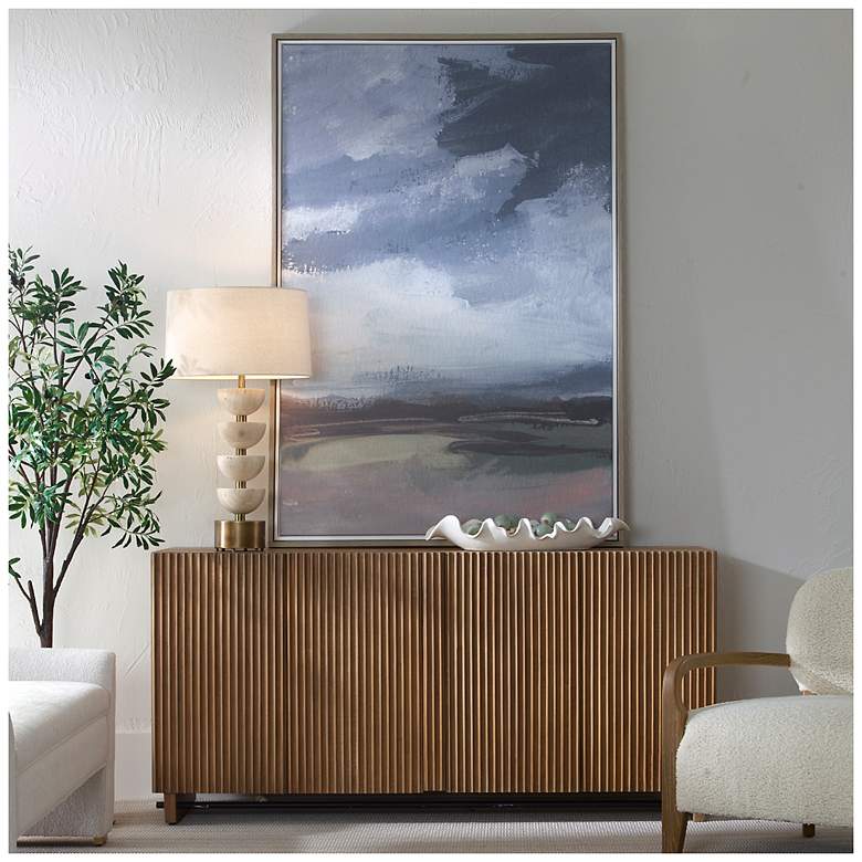 Image 1 Uttermost Bracing 62.7" High Framed Canvas