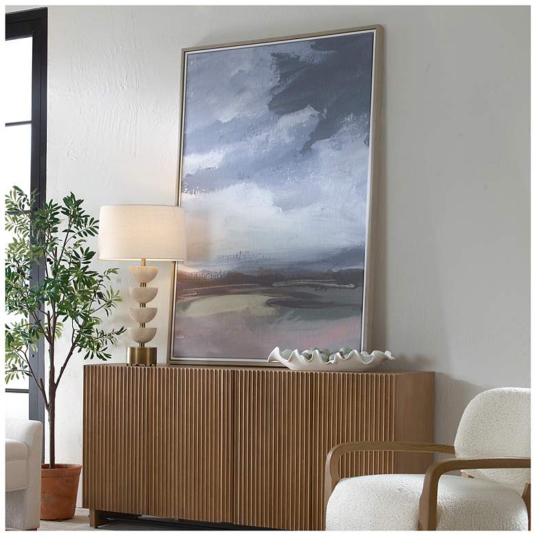 Image 3 Uttermost Bracing 62.7" High Framed Canvas more views