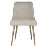 2_Uttermost Bramwell 20 1/2" Wide Taupe Polyester Fabric Dining Chair