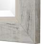 Uttermost Branbury Gray and Ivory 30" x 60" Wall Mirror
