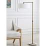 Uttermost Branch Out 66 1/2" Offset Arm Brushed Brass Floor Lamp