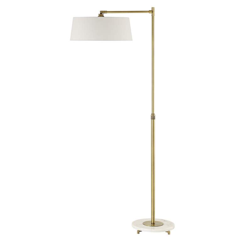 Image 4 Uttermost Branch Out 66 1/2" Offset Arm Brushed Brass Floor Lamp more views