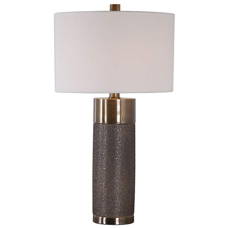 Image 2 Uttermost Brannock 31 1/4" Metallic Golden Bronze Ceramic Table Lamp