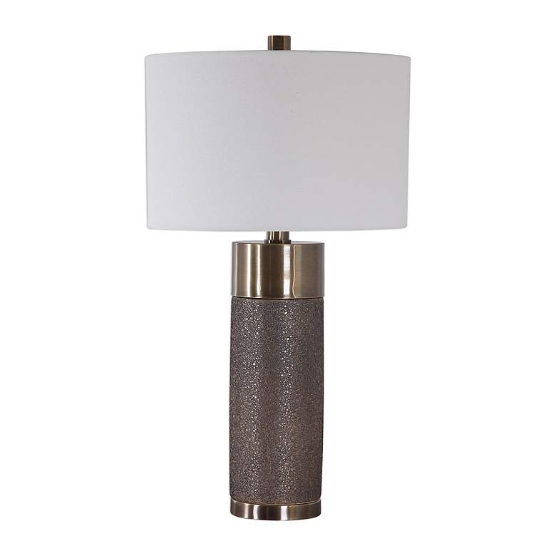 Image 7 Uttermost Brannock 31 1/4" Metallic Golden Bronze Ceramic Table Lamp more views