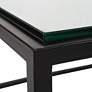 5_Uttermost Bravura 48" L x 16.75" H Black Coffee Table more views