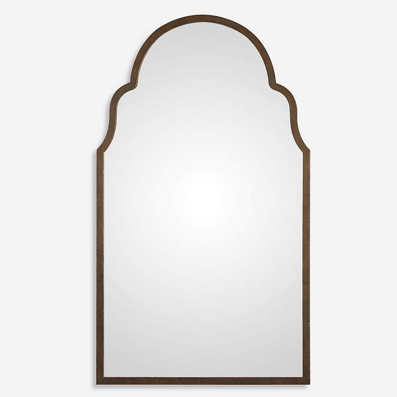 Image 3 Uttermost Brayden Arch Hand Forged 41" High Wall Mirror