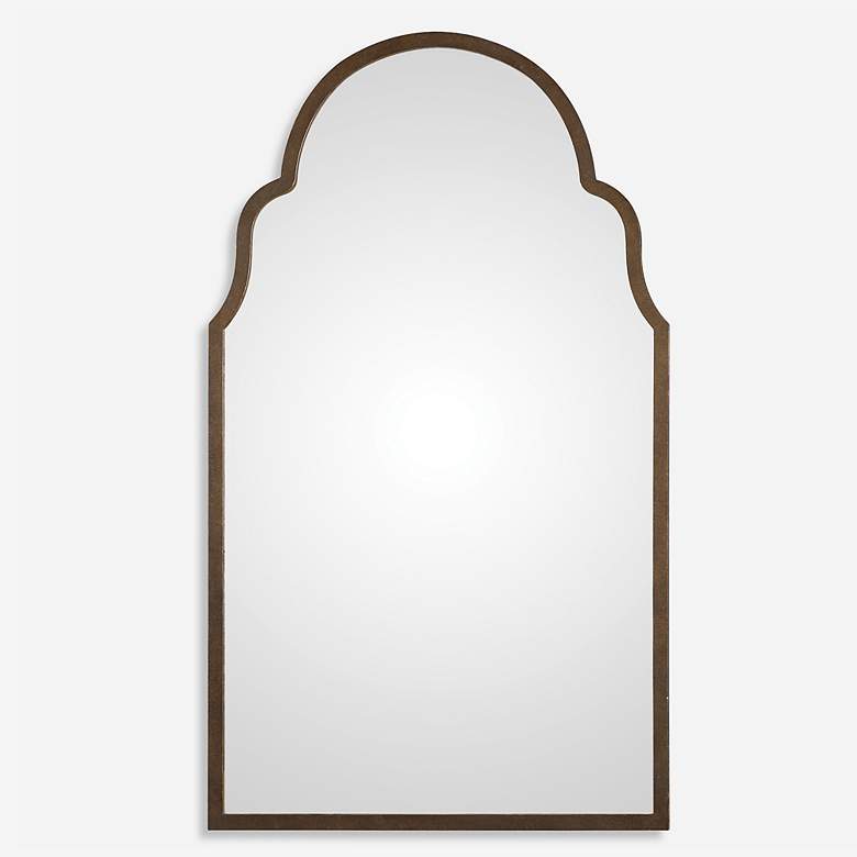 Image 3 Uttermost Brayden Arch Hand Forged 41 inch High Wall Mirror