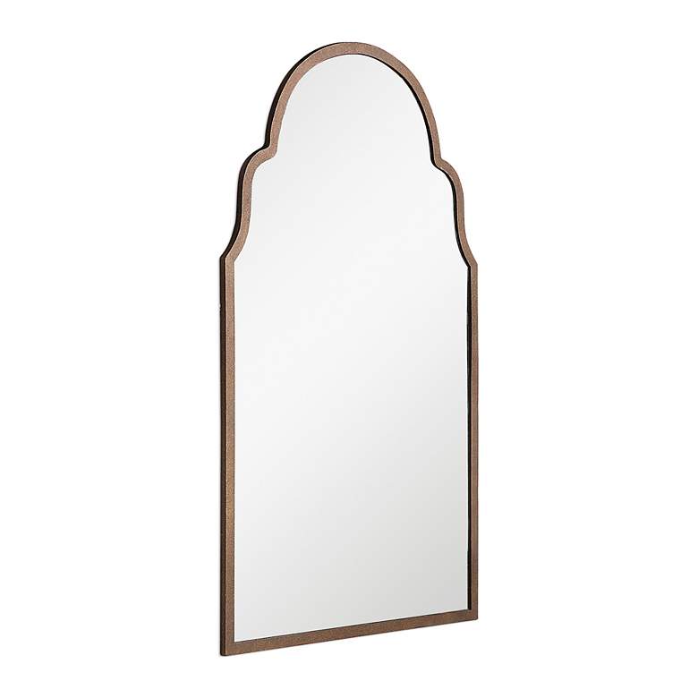 Image 6 Uttermost Brayden Arch Hand Forged 41 inch High Wall Mirror more views