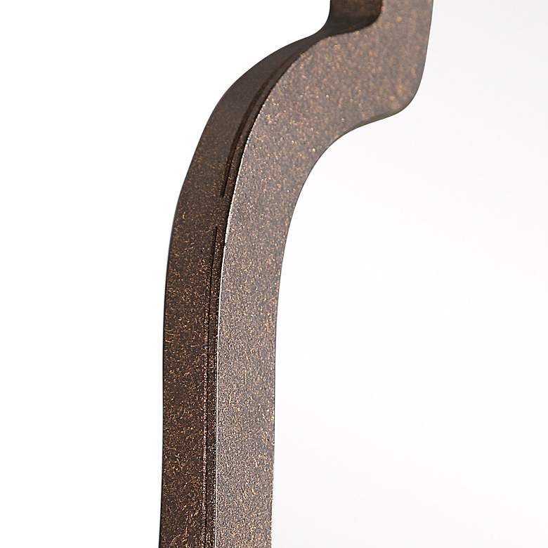 Image 7 Uttermost Brayden Arch Hand Forged 41" High Wall Mirror more views