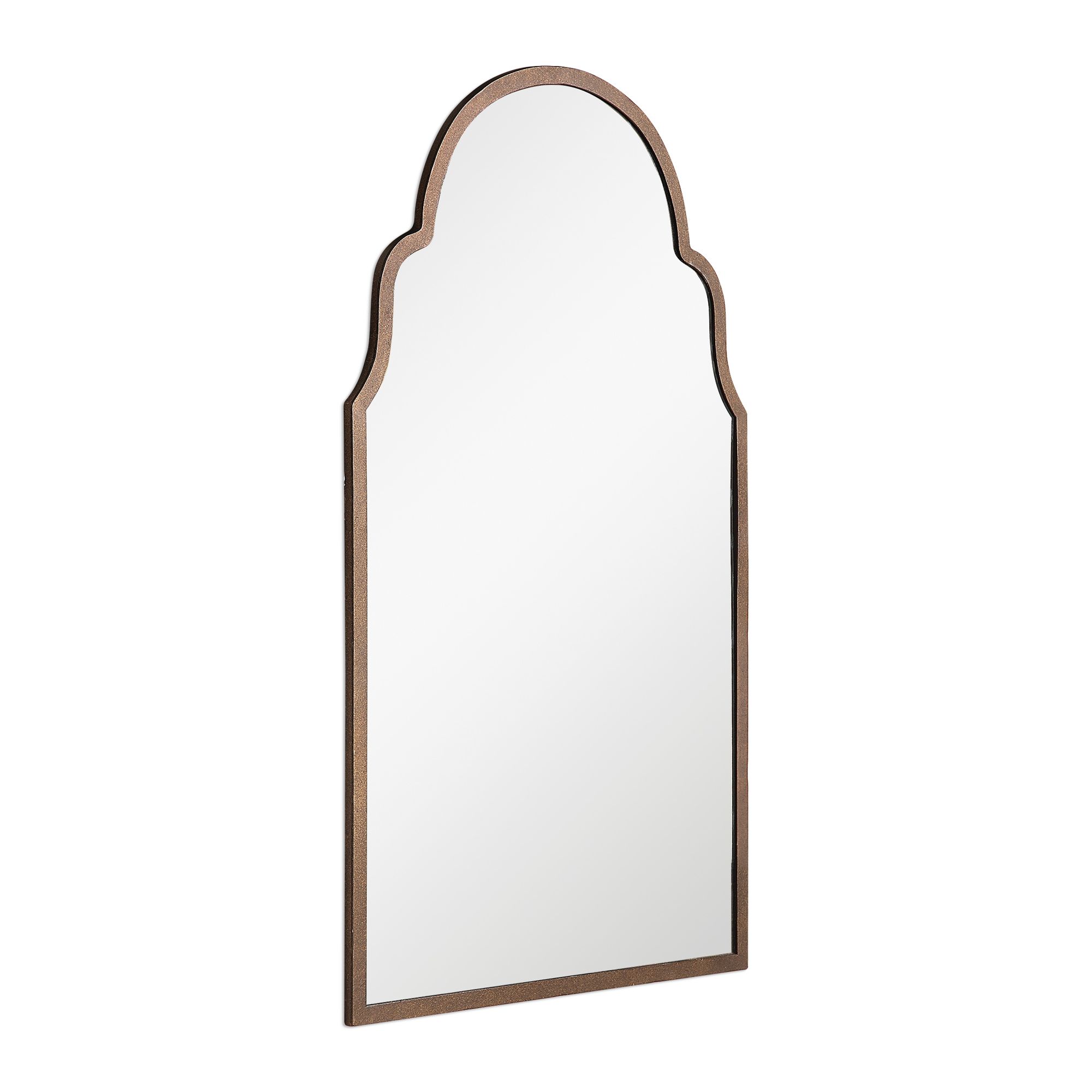 Uttermost Brayden Arch Hand Forged 41" High Wall Mirror in scene