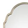 3_Uttermost Brayden Petit Silver 20 1/4" x 30 1/4" Arch Wall Mirror more views