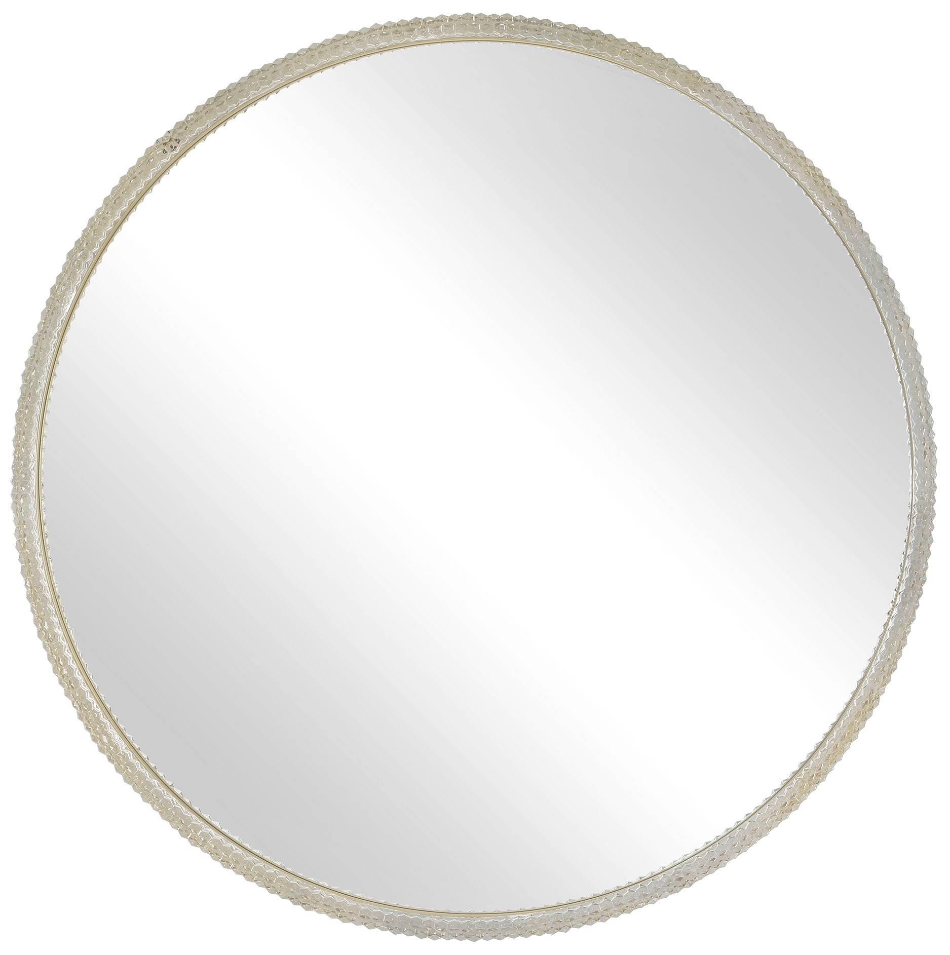 Image 2 Uttermost Break The Ice 31 1/2" Round Wall Mirror