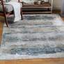 1_Uttermost Bremen 71507 5'x7'5" Sage and Light Gray Area Rug