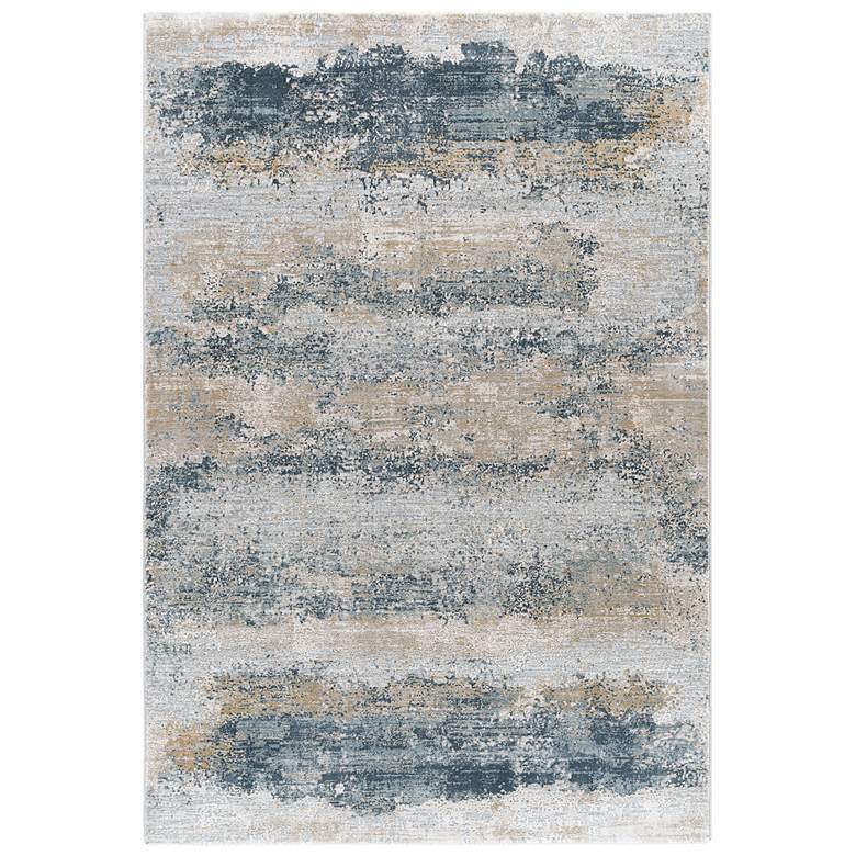 Image 2 Uttermost Bremen 71507 5'x7'6" Sage and Light Gray Area Rug