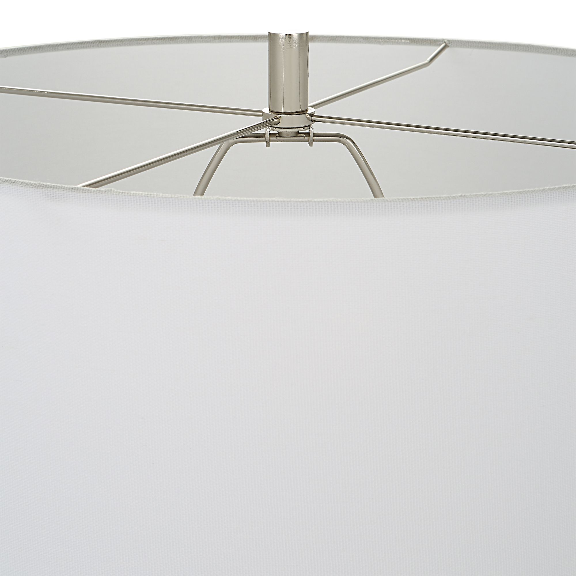 Uttermost Breton 28.5-in High White and Blue Ceramic Table Lamp