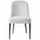 Uttermost Brie White Fabric Armless Dining Chairs Set of 2