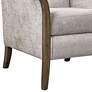 Uttermost Brittoney Taupe and Stone Accent Armchair