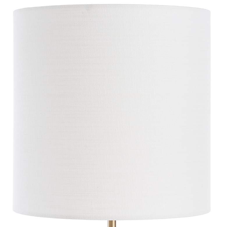 Image 3 Uttermost Britwell 36 1/2" High Plated Brass Table Lamp more views