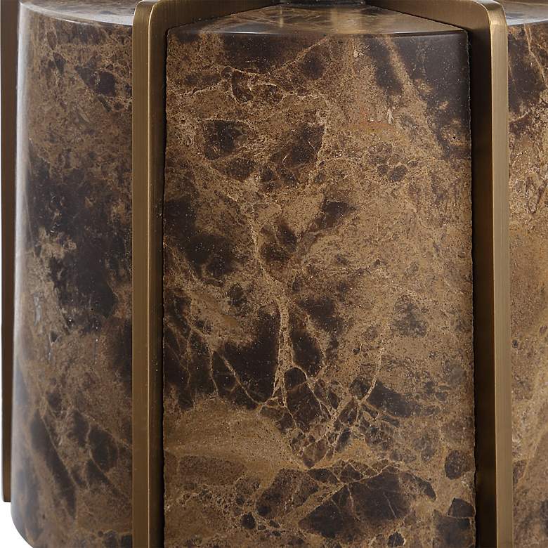 Image 5 Uttermost Britwell 36 1/2" High Plated Brass Table Lamp more views