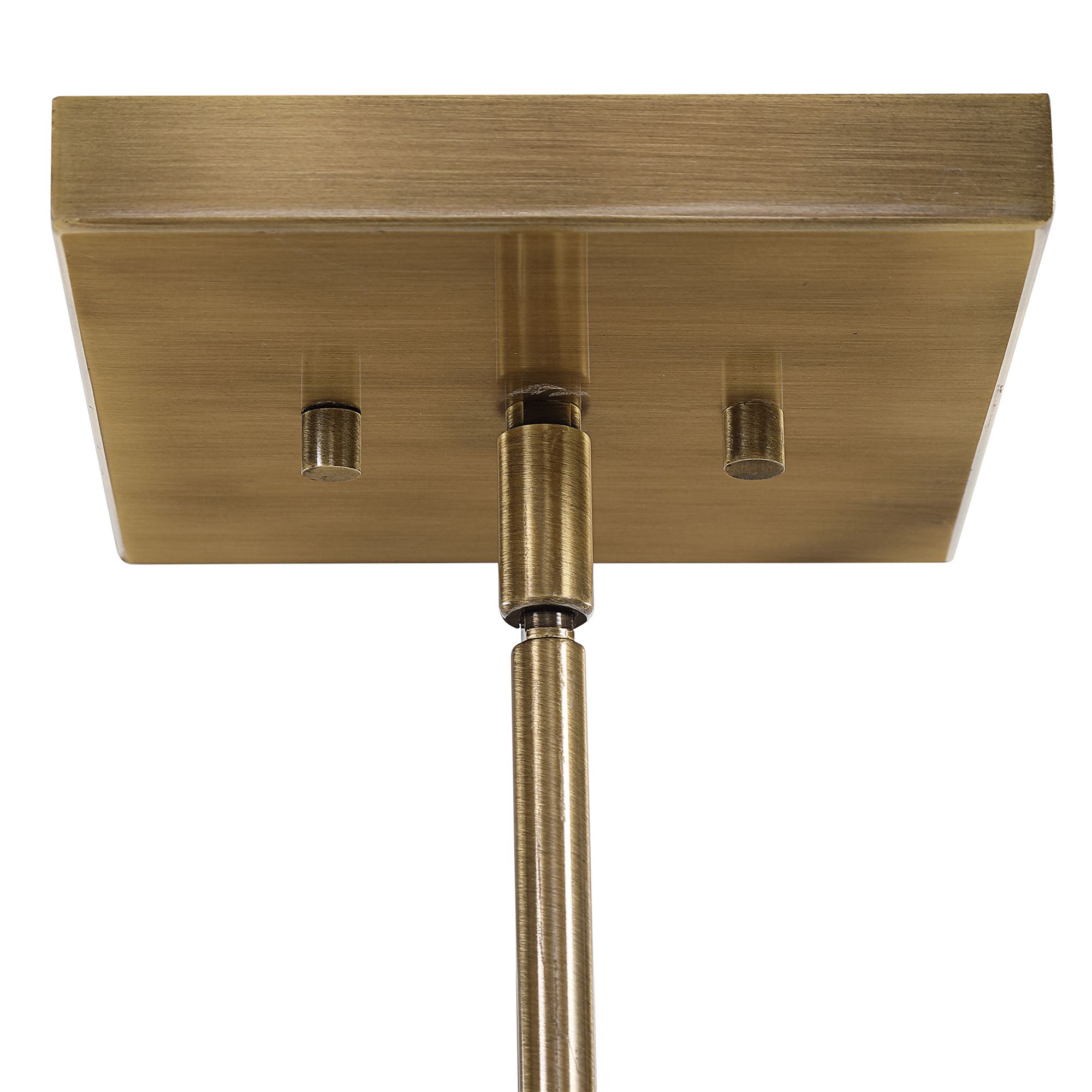 Uttermost Brookdale 13" Wide Brass Pendant Light