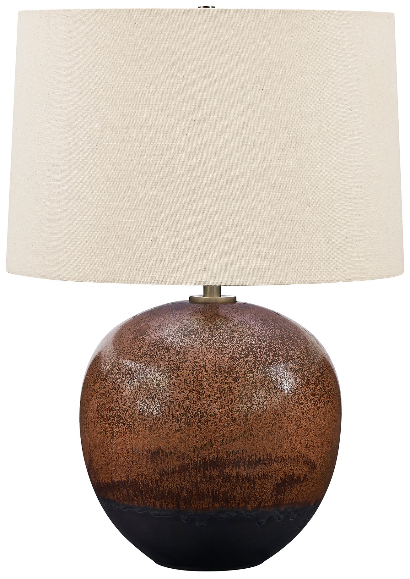 Image 4 Uttermost Brownell 23 3/4" Dark Bronze Ceramic Table Lamp more views