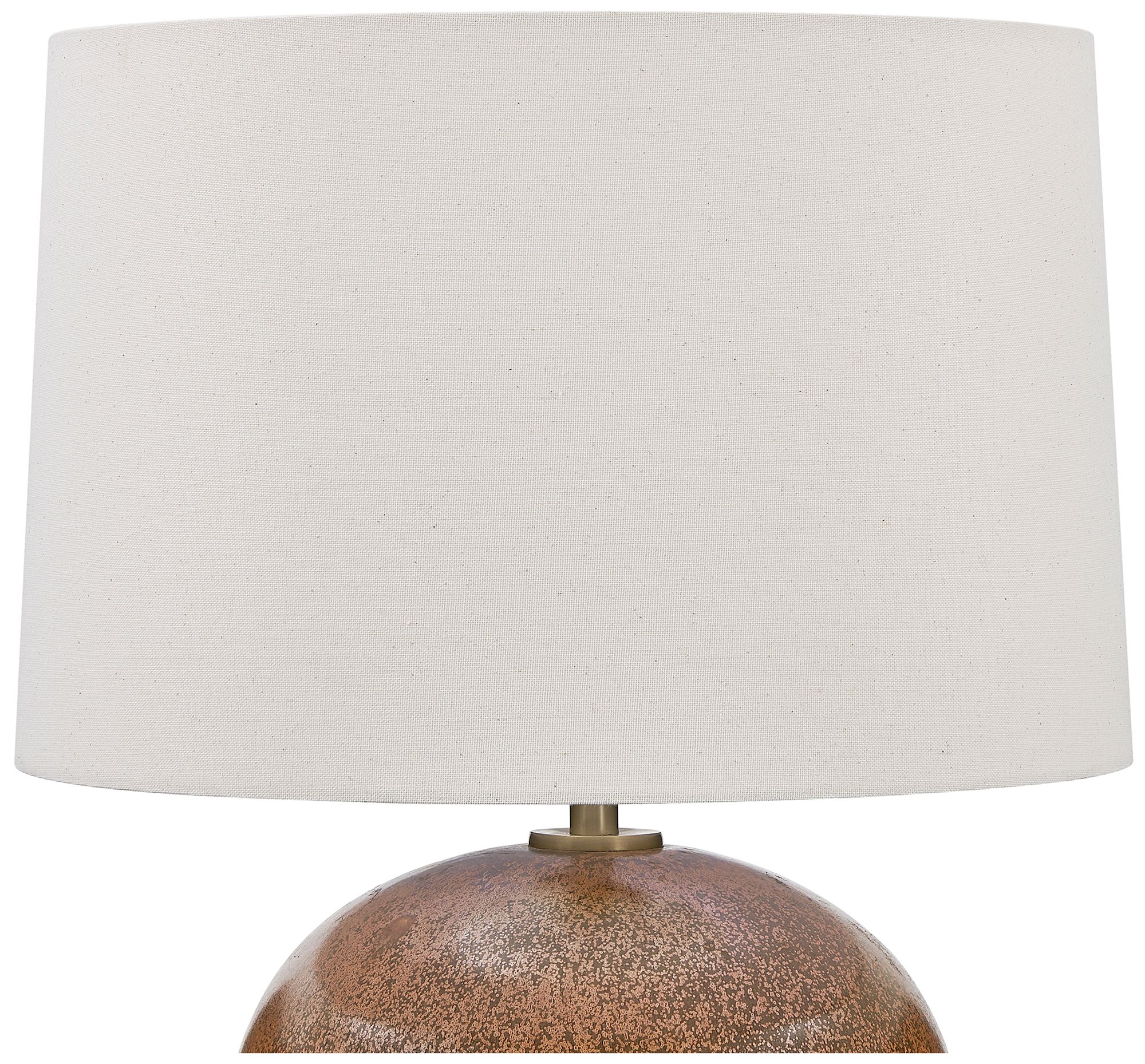 Uttermost Brownell 23 3/4" Dark Bronze Ceramic Table Lamp