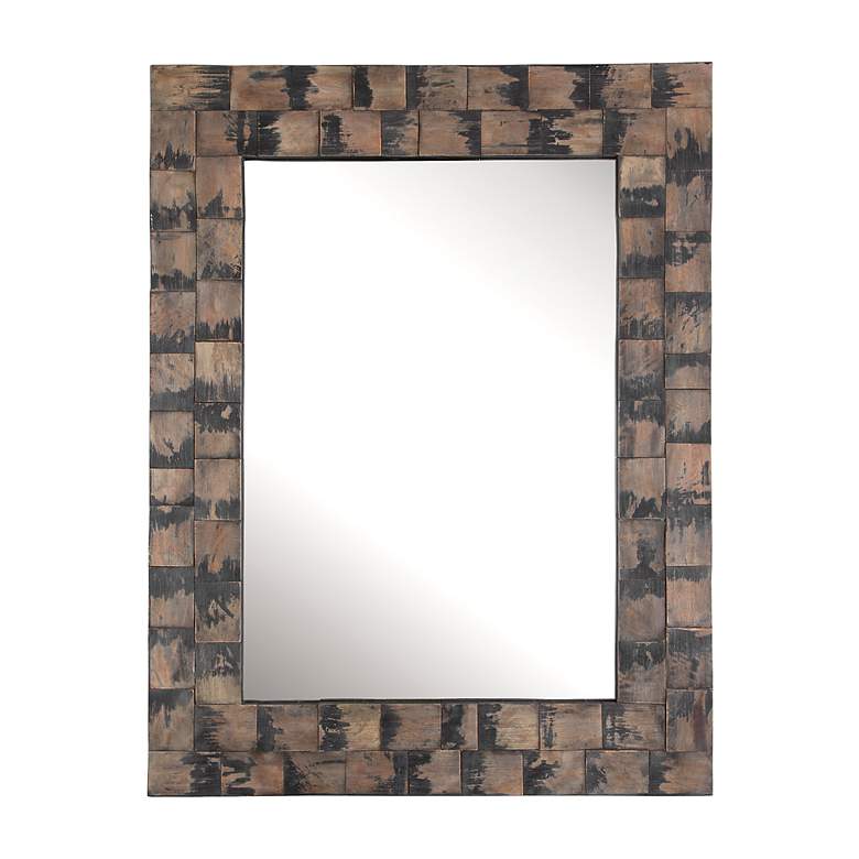 Image 2 Uttermost Burke 25 3/4" x 47" Wood Mirror