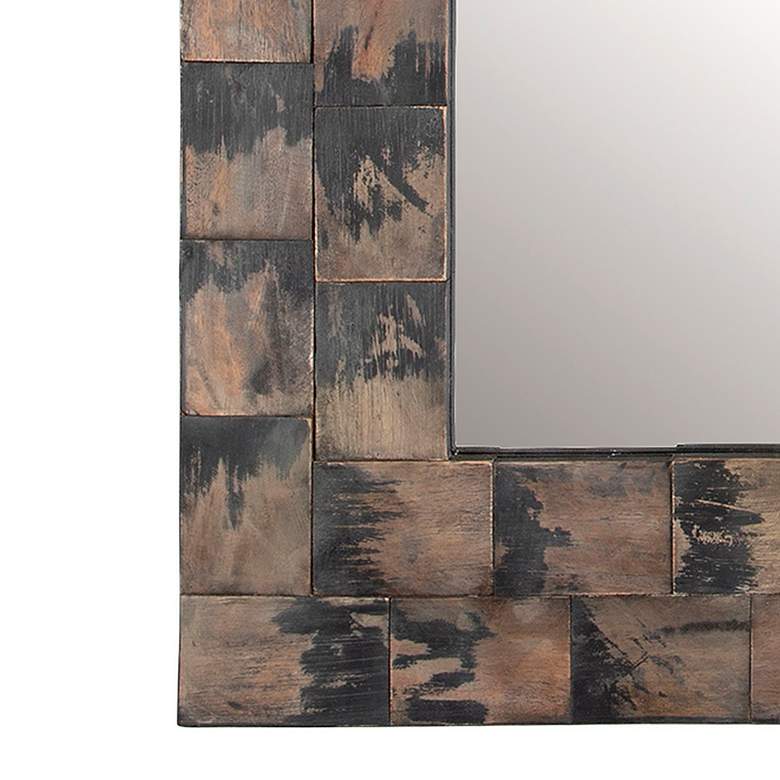 Image 4 Uttermost Burke 25 3/4" x 47" Wood Mirror more views