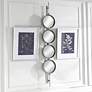 3_Uttermost Button Silver Leaf 10" x 60" Wall Mirror more views
