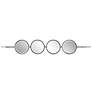 4_Uttermost Button Silver Leaf 10" x 60" Wall Mirror more views