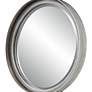 6_Uttermost Button Silver Leaf 10" x 60" Wall Mirror more views