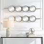 7_Uttermost Button Silver Leaf 10" x 60" Wall Mirror more views