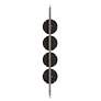 Uttermost Button Silver Leaf 10" x 60" Wall Mirror
