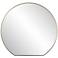 Uttermost Cabell 30" W x 28" H Small Brass Metal Mirror