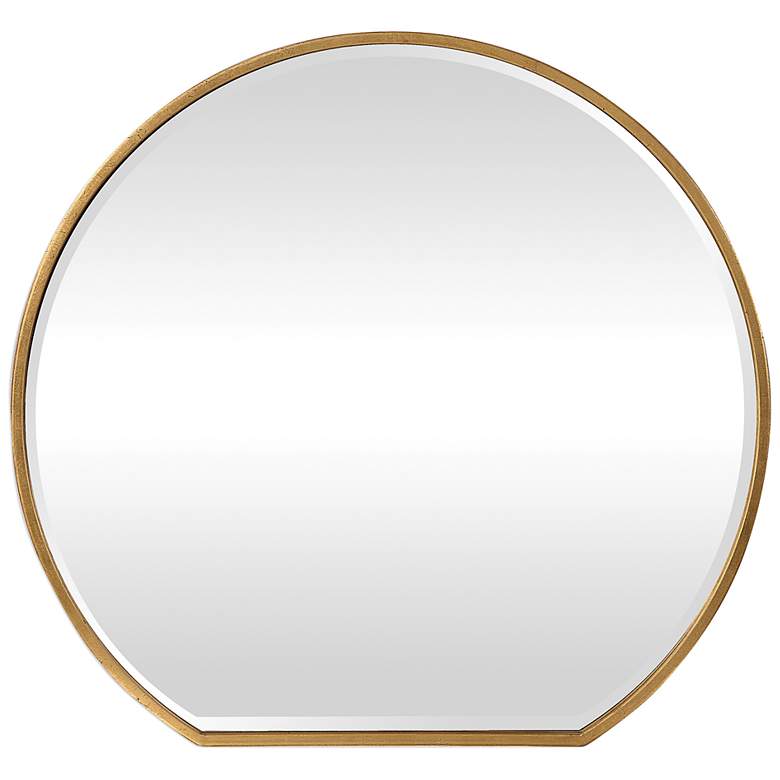 Image 2 Uttermost Cabell Gold 42" x 39 1/4" Oversized Wall Mirror