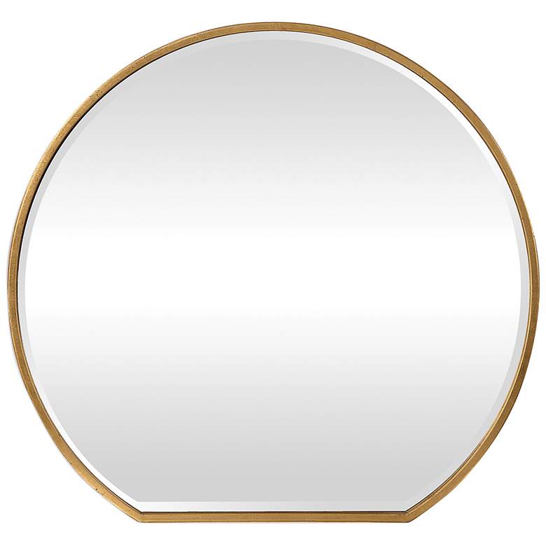 Image 2 Uttermost Cabell Gold 42 inch x 39 1/4 inch Oversized Wall Mirror