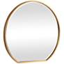 Uttermost Cabell Gold 42" x 39 1/4" Oversized Wall Mirror