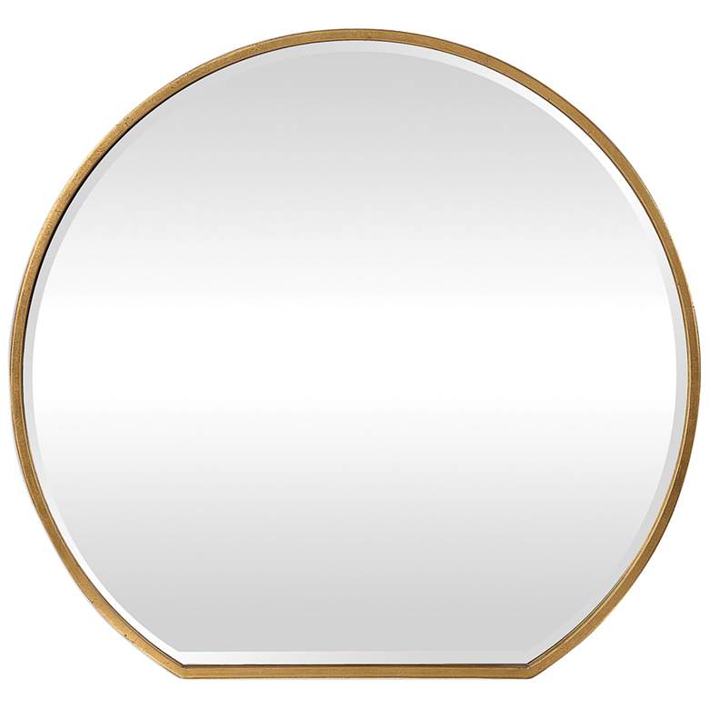 Image 5 Uttermost Cabell Gold 42" x 39 1/4" Oversized Wall Mirror more views