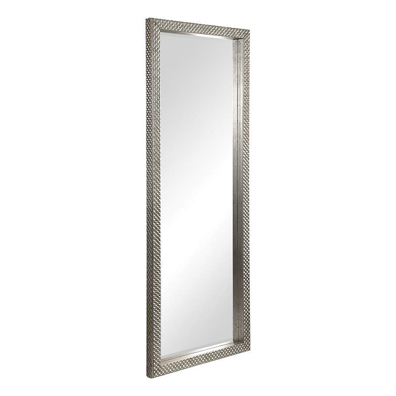 Image 3 Uttermost Cacelia Silver 27 1/4" x 75 1/4" Floor Mirror more views