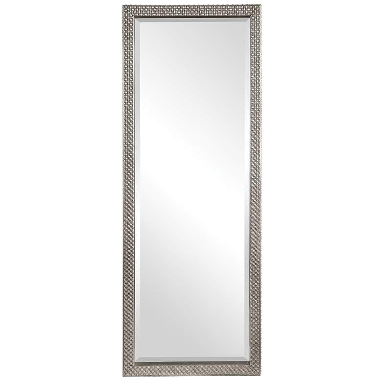 Image 4 Uttermost Cacelia Silver 27 1/4 inch x 75 1/4 inch Floor Mirror more views