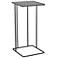 Uttermost Cadmus 12" Wide Brushed Black Square Accent Table