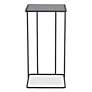 6_Uttermost Cadmus 12" Wide Brushed Black Square Accent Table more views
