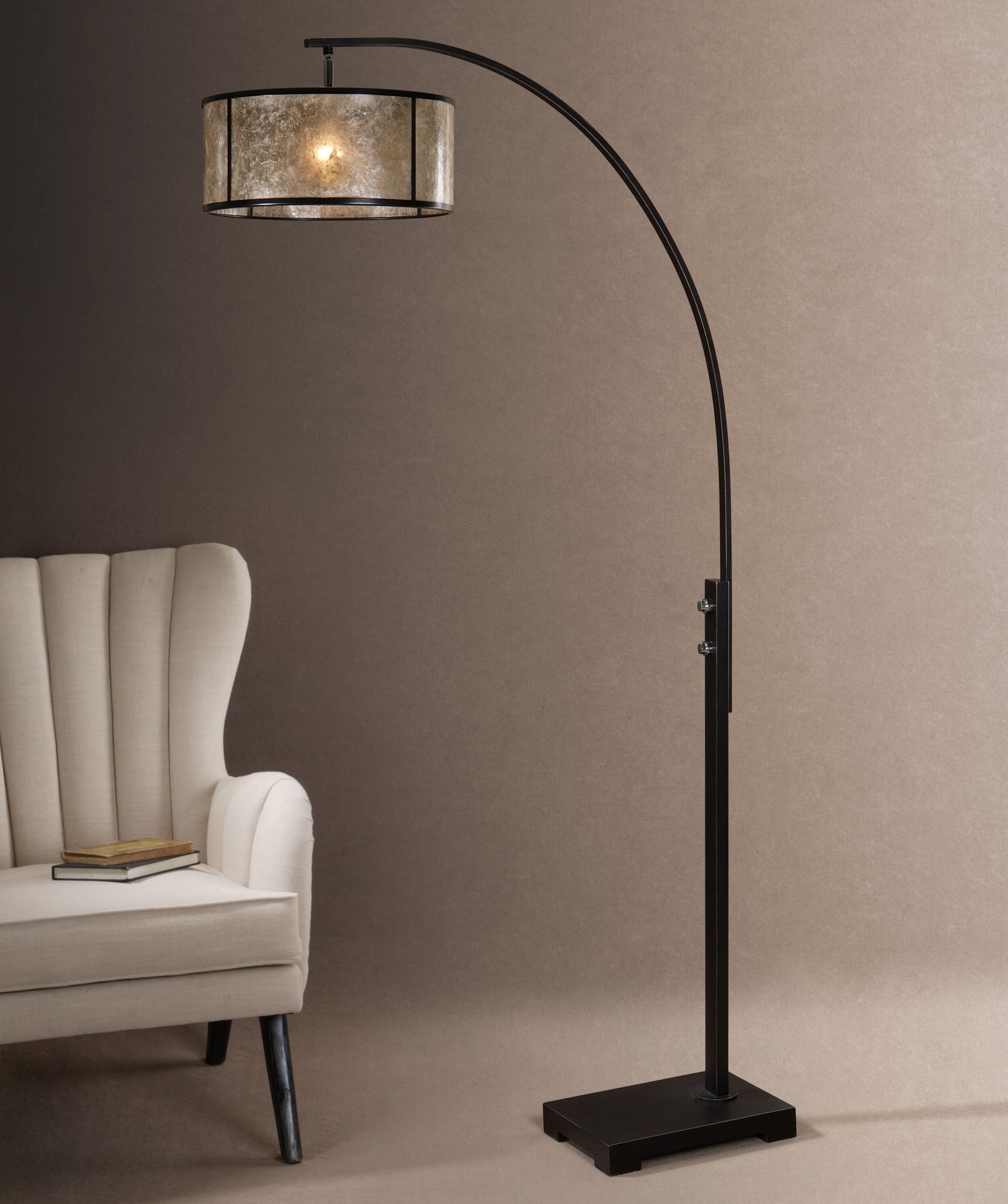 uttermost arc floor lamp