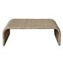 2_Uttermost Calabria 45 1/2" Wide Woven Seagrass Coffee Table