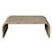 Uttermost Calabria 45 1/2" Wide Woven Seagrass Coffee Table