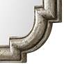 Uttermost Calanna Silver 32 3/4" x 45 1/4" Wall Mirror