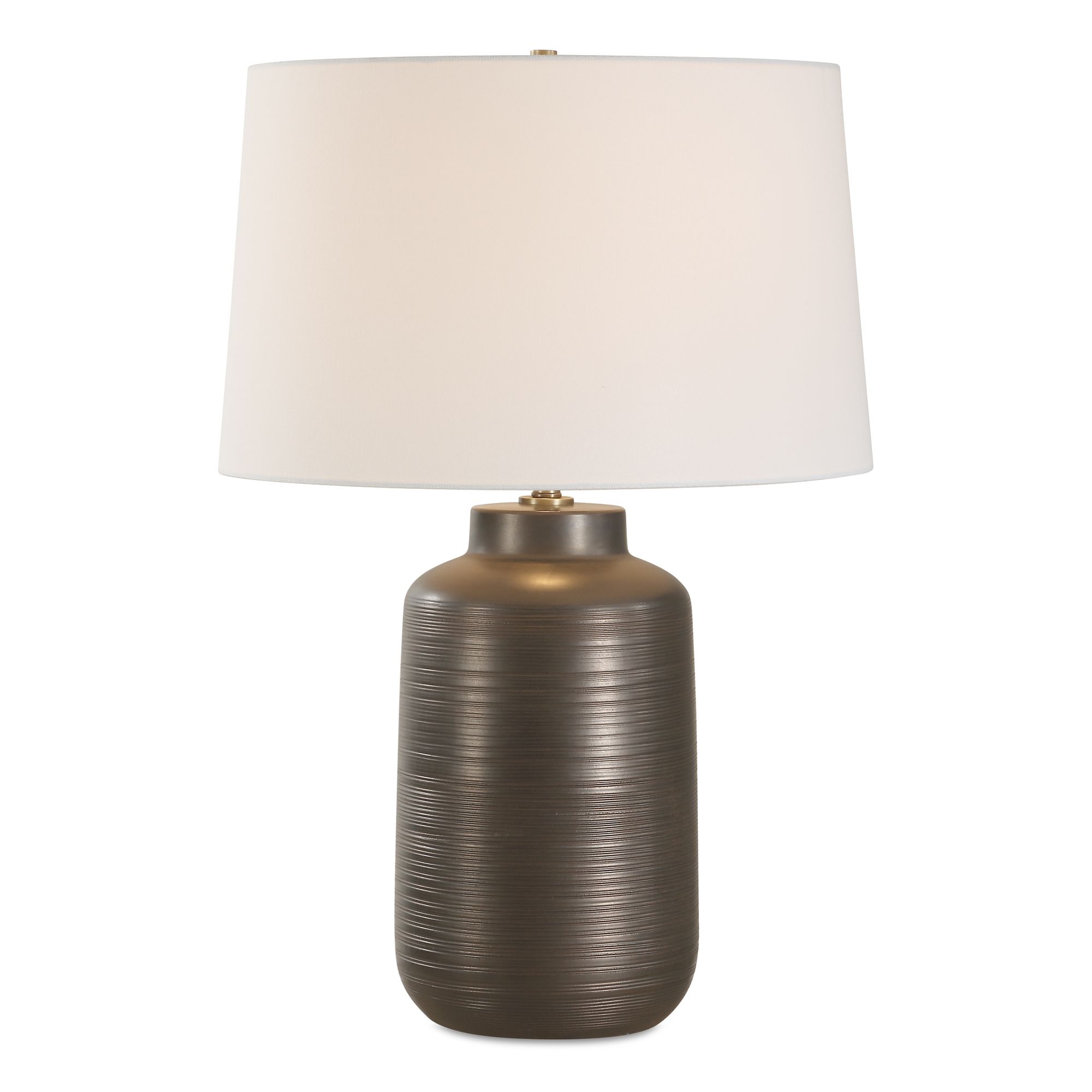 Image 4 Uttermost Calderone 26 3/4" High Bronze Porcelain Table Lamp more views